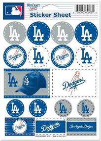 img 1 attached to 🔵 MLB Лос-Анджелес Доджерс ВинКрафт виниловый наклейка набор, 5" x 7" - Повышенная оптимизация под поисковые системы