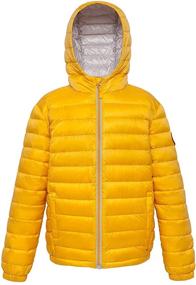 img 4 attached to 👦 Rokka&amp;Rolla Boys' Ultra Lightweight Packable Down Puffer Jacket Coat: Maximum Comfort & Portability for Boys