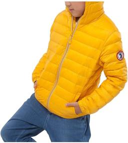 img 1 attached to 👦 Rokka&amp;Rolla Boys' Ultra Lightweight Packable Down Puffer Jacket Coat: Maximum Comfort & Portability for Boys