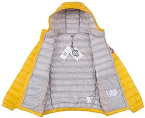 img 2 attached to 👦 Rokka&amp;Rolla Boys' Ultra Lightweight Packable Down Puffer Jacket Coat: Maximum Comfort & Portability for Boys