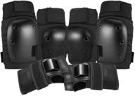 🛡️ cocobela kids knee pads elbow pads and wrist guards: safety gear for skating, cycling, rollerblading, scooter sports logo