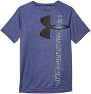 👕 get active with the under armour boys' tech split logo hybrid t-shirt logo
