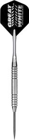 img 1 attached to 🎯 Bottelsen Great White Steel Tip Dart - 90% Tungsten, Fixed Point, 1/4-Inch Diameter: High-Quality Precision for Serious Players