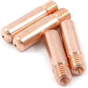 img 4 attached to Forney 60171 Copper Contact Tip for MIG Welding, Tweco Binzel or Clarke, .030, 4-Pack