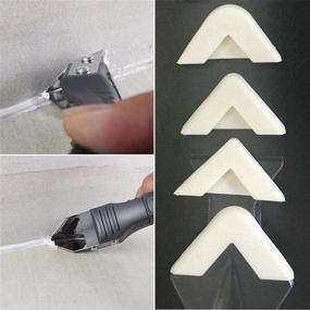 img 1 attached to Silicone Caulking Scraper Adhesive Bathroom Tapes, Adhesives & Sealants