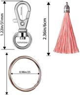 high grade tassels handbag pendants jewelry logo