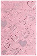 🎨 sizzix 3-d textured impressions embossing folder: enhancing crafts with multicolor magic! logo