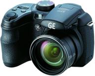 black ge power pro x500-bk digital camera - 16 mp with 15x optical zoom (old model) logo