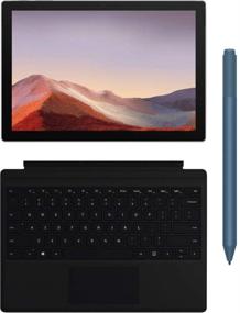 img 4 attached to 💻 Microsoft Surface Pro 7 MS7 12.3” Tablet PC (2736x1824) with 10-Point Touch Display, Includes Surface Type Cover & Surface Pen, Intel 10th Gen Core i3, 4GB RAM, 128GB SSD, Windows 10, Platinum - Latest Model