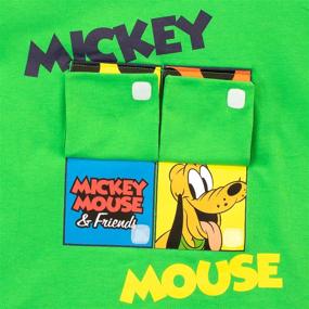 img 2 attached to 🐭 Disney Boys' Mickey Mouse T-Shirt: A Fun and Stylish Wardrobe Essential!