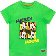 🐭 disney boys' mickey mouse t-shirt: a fun and stylish wardrobe essential! logo