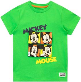 img 4 attached to 🐭 Disney Boys' Mickey Mouse T-Shirt: A Fun and Stylish Wardrobe Essential!