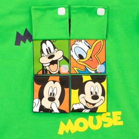 img 1 attached to 🐭 Disney Boys' Mickey Mouse T-Shirt: A Fun and Stylish Wardrobe Essential!