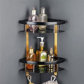 img 4 attached to DOREROOM Aluminum Rustproof Bathroom Organizer