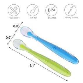 img 3 attached to 🥄 Kirecoo Soft Tip Silicone Feeding Training