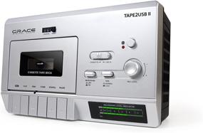 img 1 attached to 🎶 Грейс Диджитал GDI-Tape2USB200 Устройство для воспроизведения кассет с USB и встроенным микрофоном - Включает ПО для ПК/MAC (Прекращено производителем)