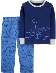 img 2 attached to Top-Quality Carters Boys Fleece 347G178 Multi Boys' Clothing Set