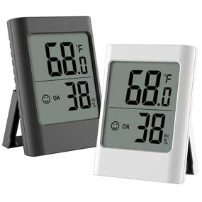 img 4 attached to Humidity Thermometer Digital Hygrometer Temperature