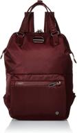 🔒 secure and stylish: pacsafe women's citysafe laptop backpack for optimal protection logo