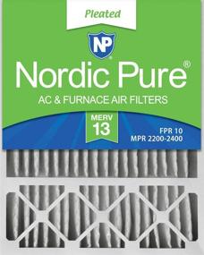 img 4 attached to 🏠 Nordic Pure 20X25X5HM13 1 Замена Honeywell: Премиум воздушный фильтр для оптимального качества воздуха в помещении