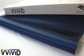 img 1 attached to 🔹 Premium Blue Brushed Vinyl Wrap Roll: VViViD (17.75" x 5ft) - Durable and Versatile