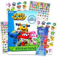 super wings party tranforming supplies logo