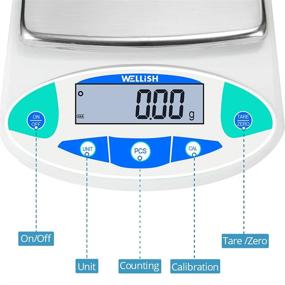 img 1 attached to Enhanced Accuracy and Efficiency: Introducing the Wellish Precision Analytical Electronic Weighing Device