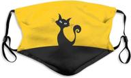 🐱 washable and reusable animal cat face mask: cute, breathable balaclava for adults logo