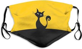 img 4 attached to 🐱 Washable and Reusable Animal Cat Face Mask: Cute, Breathable Balaclava for Adults