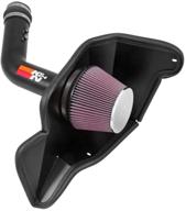 k&amp;n cold air intake kit for 2015-2017 ford mustang: high performance, horsepower boost guaranteed - part number 69-3536ttk logo