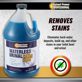 img 1 attached to 🚽 128 Fl. Oz. Instant Power Urinal and Toilet Bowl Cleaner - 8202 for Effective Cleansing