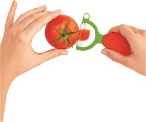 img 1 attached to 🍅 Kuhn Rikon Tomato Set: The Ultimate 1-Piece Kit for Tomato Lovers in Vibrant Red