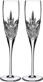 img 1 attached to 🥂 Waterford Forever Set of Champagne Flutes - Enhance Your Celebratory Experience