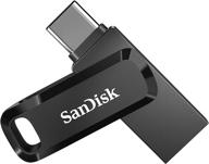 💾 sandisk 256gb ultra dual drive go usb type-c flash drive, black - high-capacity data storage and transfer solution логотип