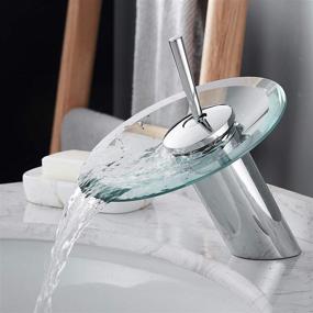 img 4 attached to Luxury Sinks: RODDEX Waterfall Bathroom Stainless Lavatory Exudes Elegance