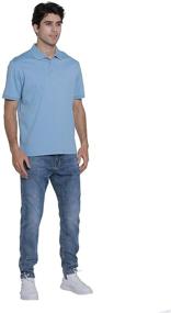 img 1 attached to Classic Fit Men's Clothing: Short Sleeve Shirt with Fade Resistant Cotton