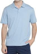 classic fit men's clothing: short sleeve shirt with fade resistant cotton logo