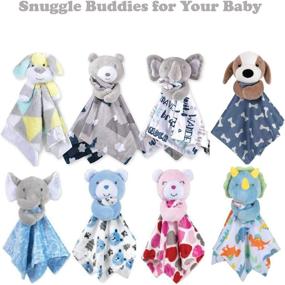 img 1 attached to 👶 Cozy and Comfy Snuggler Blanket: The Ultimate Neutral Security Stuffed Kids' Home Store Essential