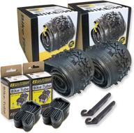 🚵 26-inch mountain bike tire replacement kit: 1.95 wide tires, tool included. choose with or without tubes, in 1 or 2 packs. logo