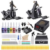 🖌️ hawink complete tattoo kit for beginners with tattoo power supply, 7 tattoo ink set, 50 tattoo needles, 2 pro tattoo machines, and tattoo supplies - tk-hw2002 logo