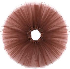img 3 attached to Belababy Skirt Layered Fluffy Ballet - Stylish Girls' Clothing for Skirts & Skorts