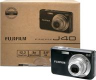 📸 камера fujifilm finepix j40 12,2 мп - 3-кратное оптическое увеличение, 3-дюймовый жк-дисплей, в комплекте 2 гб карты памяти sd. логотип