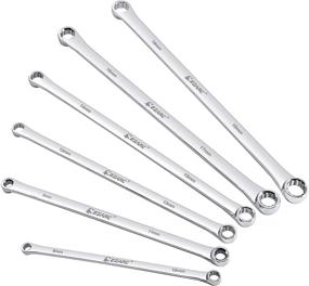 img 4 attached to 🔧 6PCS Extra Long Metric Box End Wrench Set - Durable Aviation Spanner CRV 8mm - 19mm