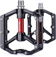 🚴 cxwxc road/mtb bike pedals - aluminum alloy bicycle pedals - anti-skid mountain bike pedal with removable nails logo