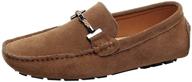 👞 jamron elegant moccasin slippers for men - stylish loafers & slip-on shoes logo