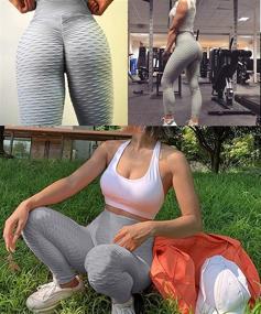 img 3 attached to Jenbou Lifting Stretchy Leggings Control Sports & Fitness