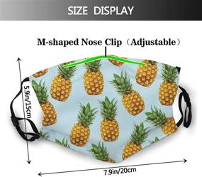 img 2 attached to 👚 Fashionable Face Mask - Washable, Reusable, and Breathable Cloth Nose Mouth Covering for Women and Men