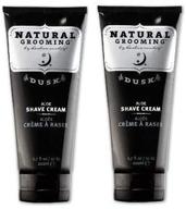 🌙 dusk premium shave cream by herban cowboy - 2 pack (6.7 fl oz) logo