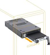 🔧 tool-free m.2 pcie nvme ssd mobile rack for 3.5” external drive bay - icy dock mb833m2k-b logo
