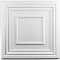 🔳 transform your ceiling with art3d decorative drop ceiling tile 2x2 pack of 12pcs in matt white - easy installation логотип